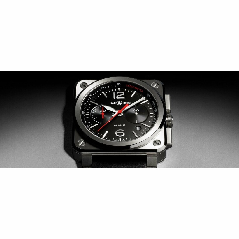 Bell & Ross BR 03-94 Black Steel watch