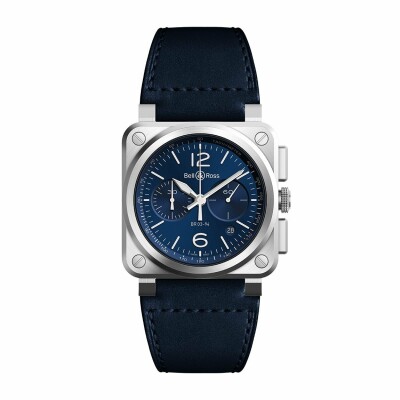 Bell & Ross Instruments BR 03 (42mm) Blue Steel watch