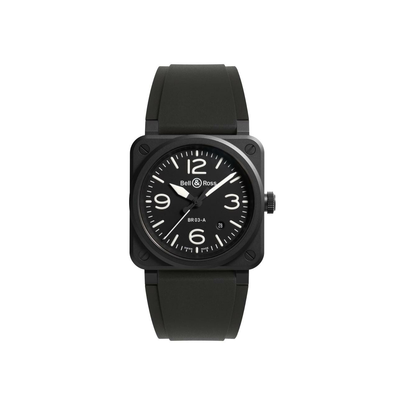 Montre Bell & Ross BR 03 Diver Black Matte