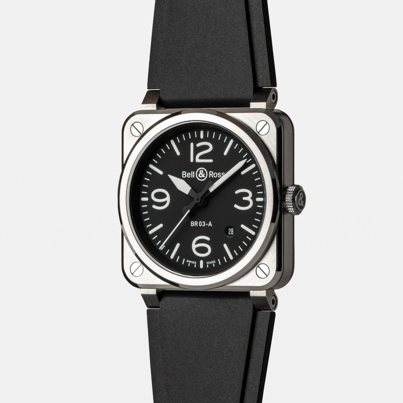 Montre Bell & Ross BR 03 Black Steel