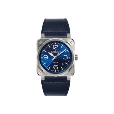 Bell & Ross BR 03 Blue Steel watch