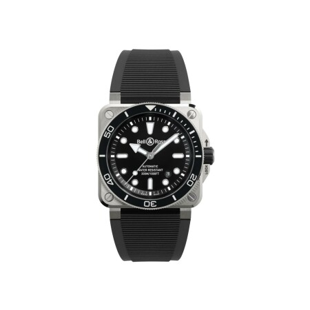 Montre Bell & Ross BR 03 Diver Black Steel 42mm