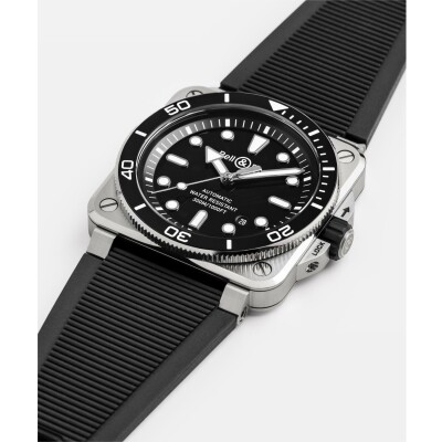 Bell & Ross BR 03 Diver Black Steel 42mm watch