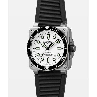 Bell & Ross BR 03 Diver White Steel 42mm watch