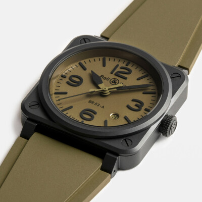 Bell & Ross BR 03 Military Ceramic watch