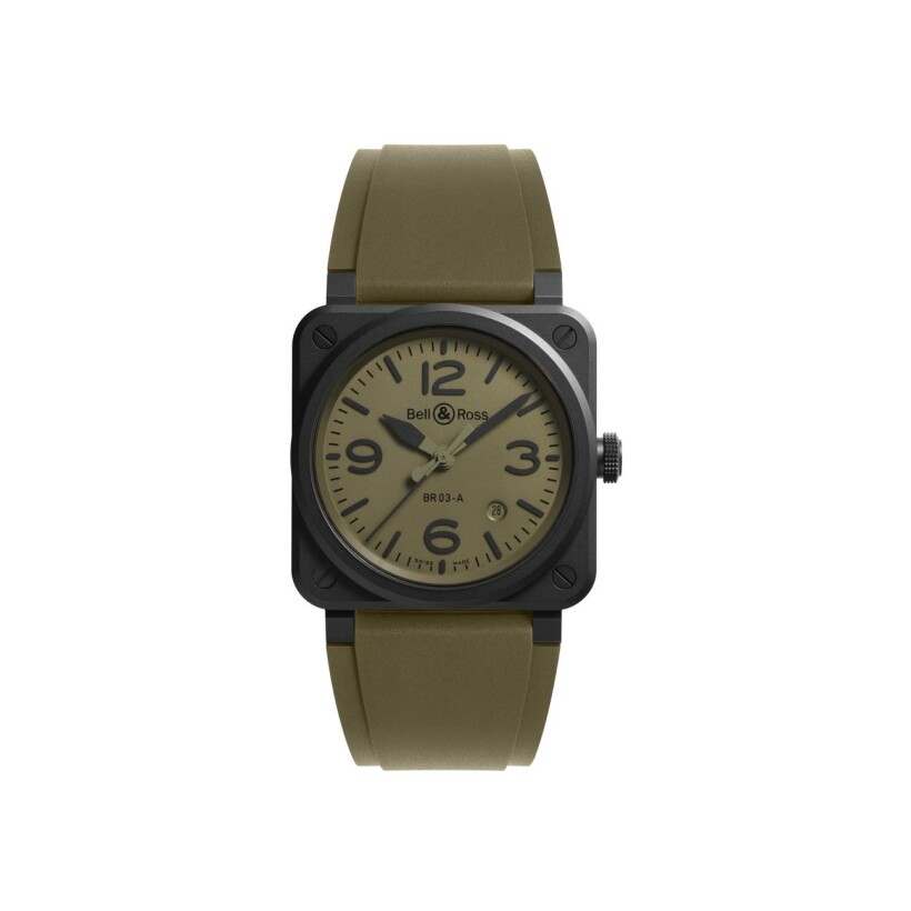 Bell & Ross BR 03 Military Ceramic watch