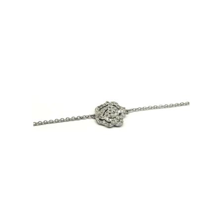 Bracelet Isabelle Barrier en or blanc et diamant de 0.25ct