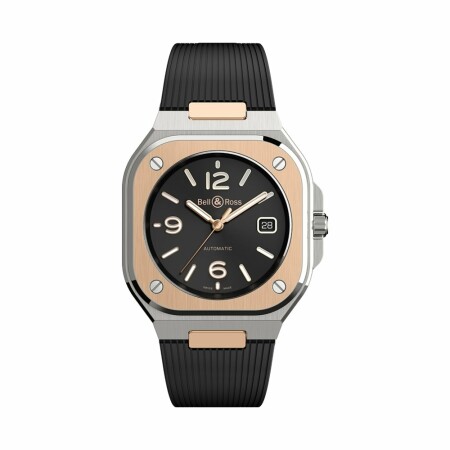 Montre Bell & Ross BR 05 Black Steel & Gold