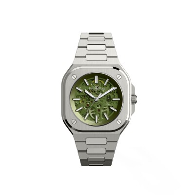 Montre Bell & Ross BR 05 Skeleton Green