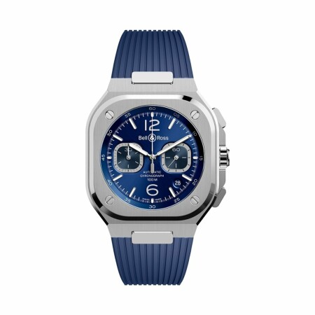 Montre Bell & Ross BR O5 Chrono Blue Steel