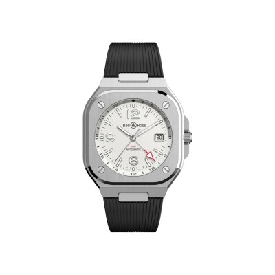 Montre Bell & Ross BR 05 GMT White