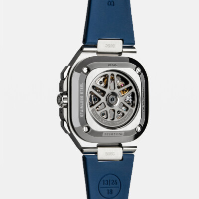 Bell & Ross BR 05 Chrono Blue Steel watch