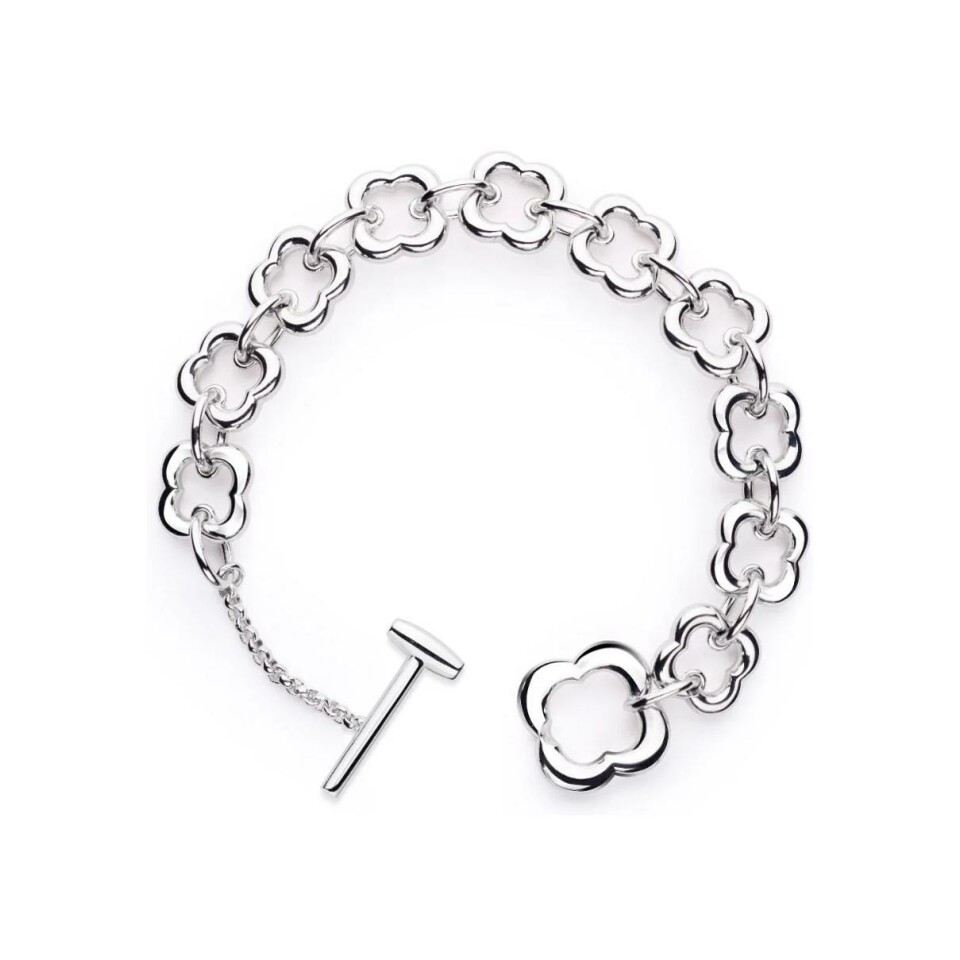 Bracelet Mauboussin Union Chance en argent et diamants