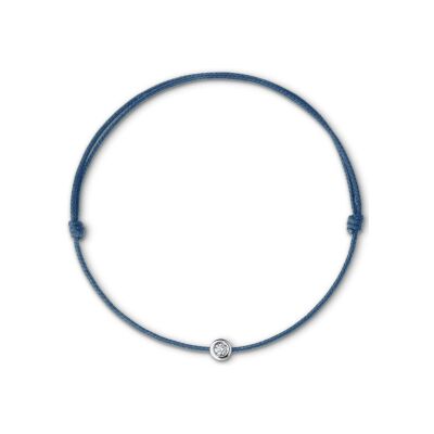 Bracelet Mauboussin Showcase au casino en or blanc et diamant 0.05 ct