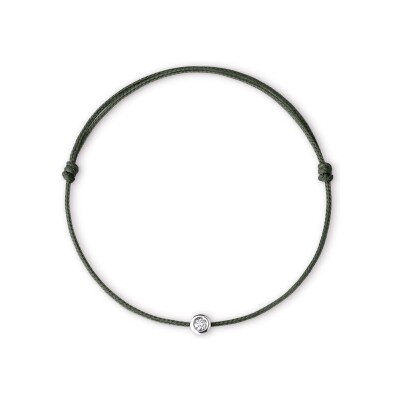 Bracelet Mauboussin Showcase au casino en or blanc et diamant 0.05 ct