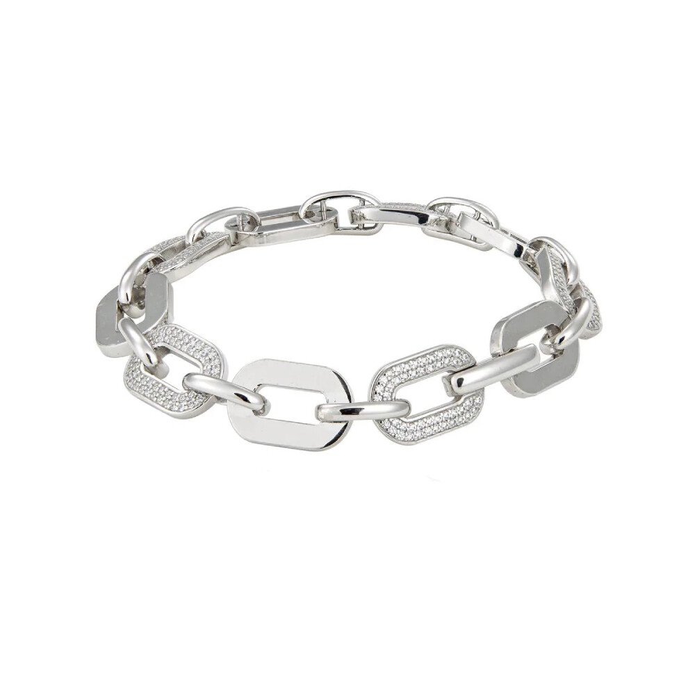 Bracelet Una Storia Bath en argent et oxydes de zirconium