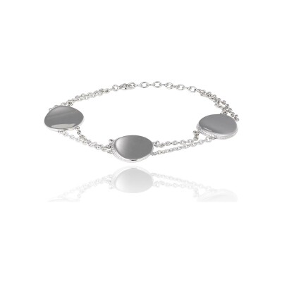 Bracelet Una Storia Vitorria en argent et oxydes de zirconium