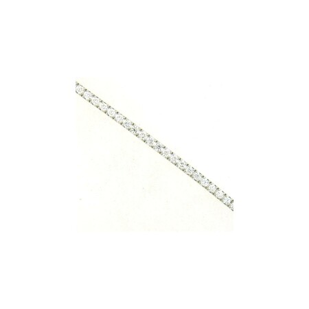 Bracelet en or blanc et diamants