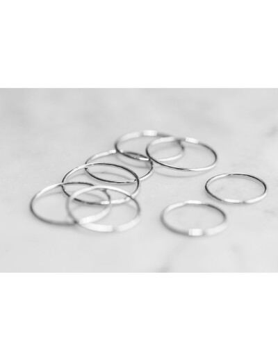 Bague Maison Ballet by Scarlett en or blanc