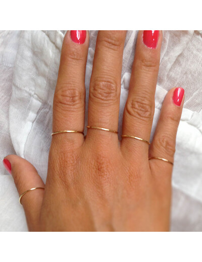 Bague Maison Ballet by Scarlett anneau en or jaune
