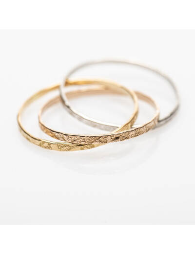 Bague Maison Ballet by Scarlett grunge en or jaune
