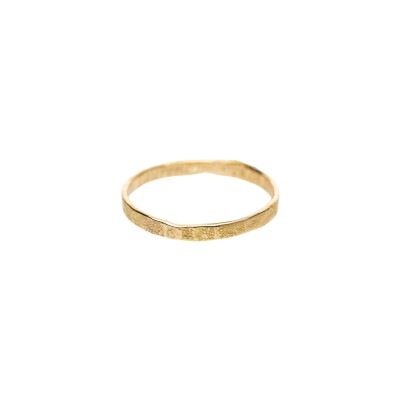 Bague Maison Ballet by Scarlett grunge large en or jaune