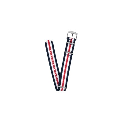 Bracelet de montre Pierre Lannier en nylon multicolore - 20mm