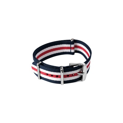 Bracelet de montre Pierre Lannier en nylon multicolore - 20mm