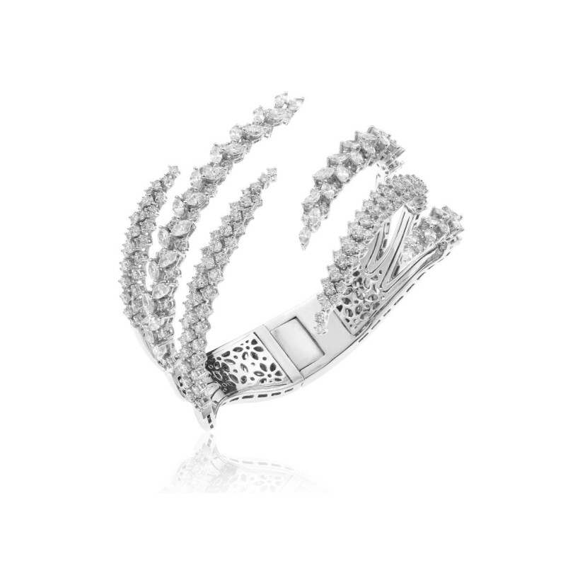 Bracelet Yeprem Y-Couture en or blanc et diamants