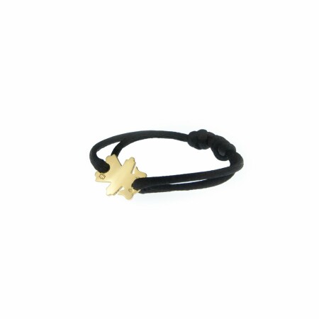 Bracelet Loupidou motif Lou en or jaune, 17mm