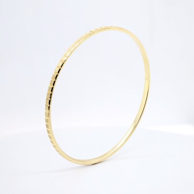 Bracelet Nikki en or jaune, 3mm