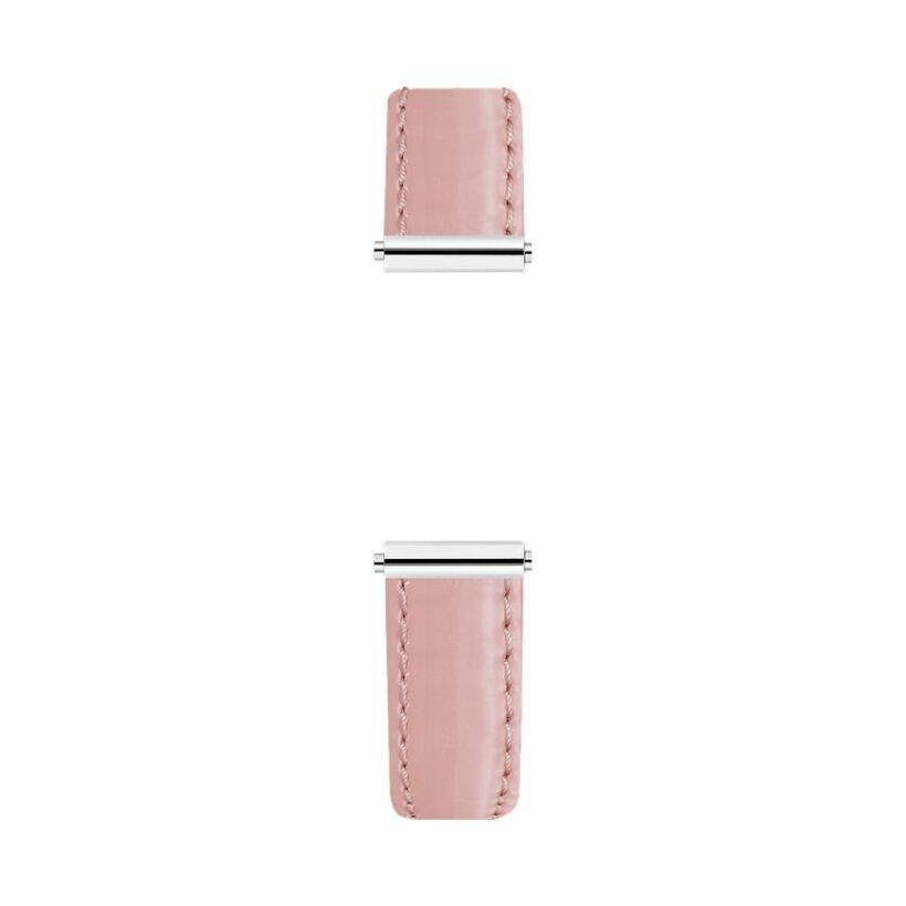 Bracelet de montre Herbelin Antarès en cuir rose pale