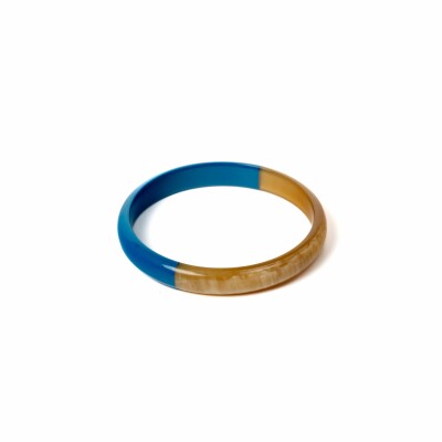 Bracelet jonc ATELIER1811 Billy Roi en corne naturelle