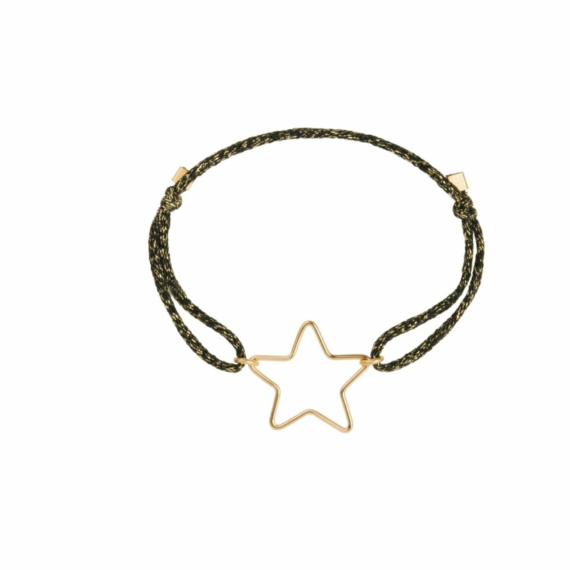 Bracelet Atelier Paulin Stardust Mini Star en fil gold filled 14 carats jaune