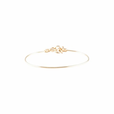 Bracelet Atelier Paulin Nude Pure en fil gold filled 14 carats jaune