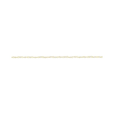 Bracelet Une A Une Inde en laiton doré et nacre