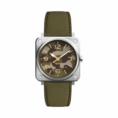 Montre Bell & Ross BR S Green Camo