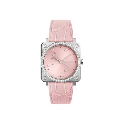 Montre Bell & Ross Instruments BR S Pink Diamond Eagle Diamonds