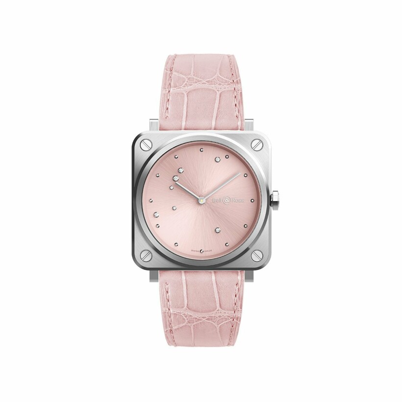 Montre Bell & Ross BR S PINK Diamond Eagle