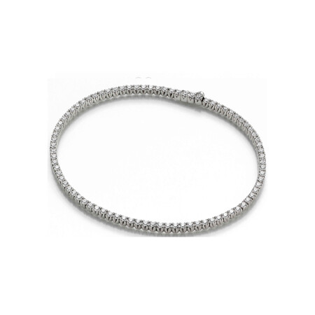 Bracelet en or blanc et diamants de 2.0ct