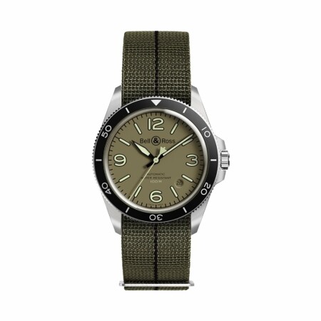 Montre Bell & Ross Vintage BR V2-92 Military Green