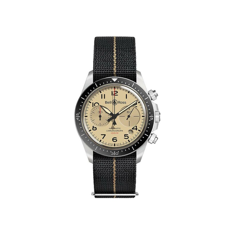 Montre Bell & Ross BR V2-94 Military Beige