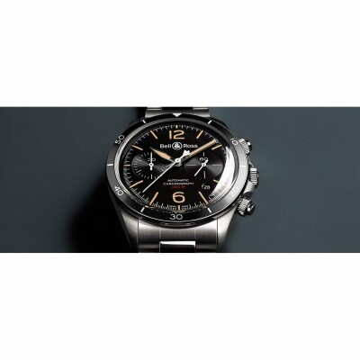 Montre Bell & Ross BR V2-94 Steel Heritage