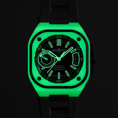 Bell & Ross BR-X5 Green Lum Limited Edition watch