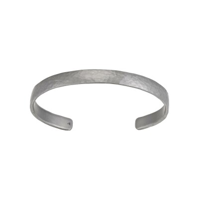 Bracelet L'Atelier du Tantale Surface Martelé 7mm en tantale