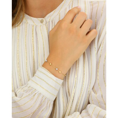 Bracelet Nanis Dancing Gold en or jaune et diamants