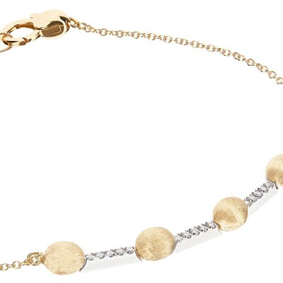 Bracelet Nanis Dancing Elite en or jaune et diamants