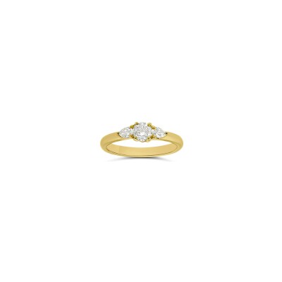 Bague Vaneste en or jaune et diamants