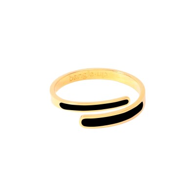 Bague ajustable Bangle Up Tara en acier pvd doré laqué