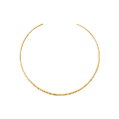 Collier torque Bangle Up An-O en acier pvd doré